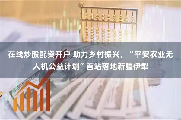 在线炒股配资开户 助力乡村振兴，“平安农业无人机公益计划”首站落地新疆伊犁